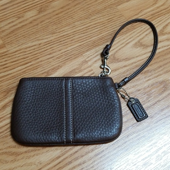 Coach Handbags - Coach Classic Brown wristlet